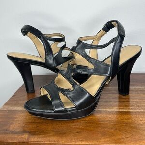 Naturalizer Dianna Black Heels Size 9.5